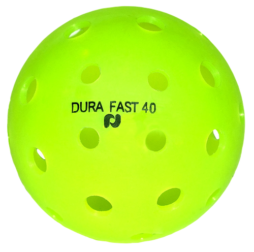 DuraFast 40 Outdoor Pickleball (Orange, Yellow, and Green.)